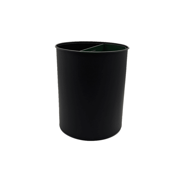 Decotel PU Leather Round Recycling Bin