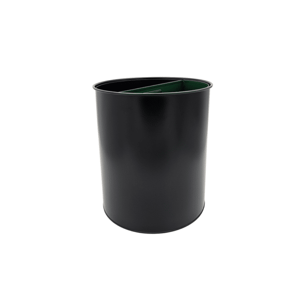 Decotel Steel Round Recycling Bin (EU)